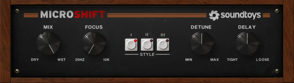 Soundtoys MicroShift